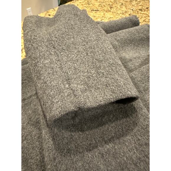 THEORY Nyma New Divide Gray Wool Peacoat Women's Size Small Double Face - Picture 13 of 14